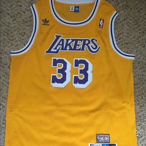 Kareem Abdul-Jabbar #33 Los Angelas Lakers Jersey